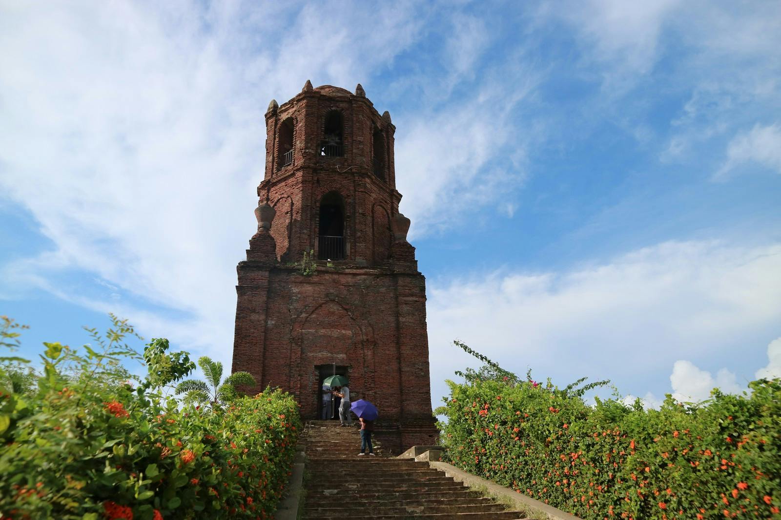 Facade of Bantay Bell Tower in Ilocos