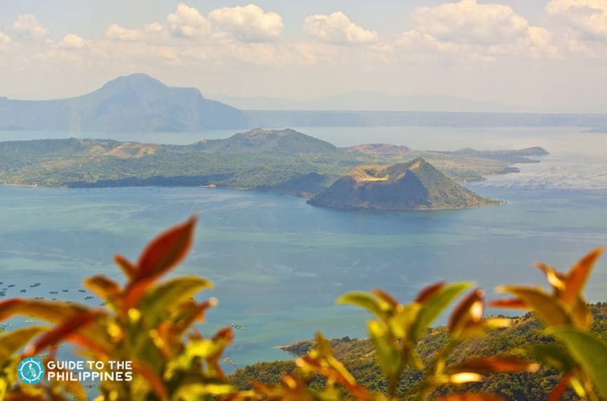 View of Taal Volcane in Taal Lake, Batangas
