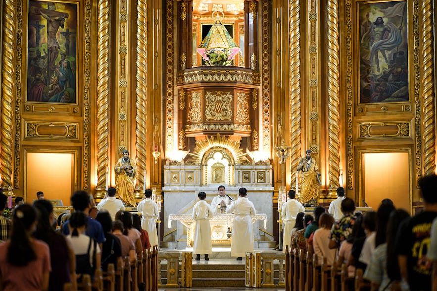 Altar in Antipolo Cathedral
