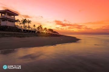 Sunset on Sabang Beach, Baler-2.jpg