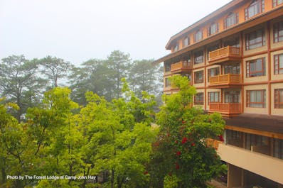 Facade of The Forest Lodge at Camp John Hay