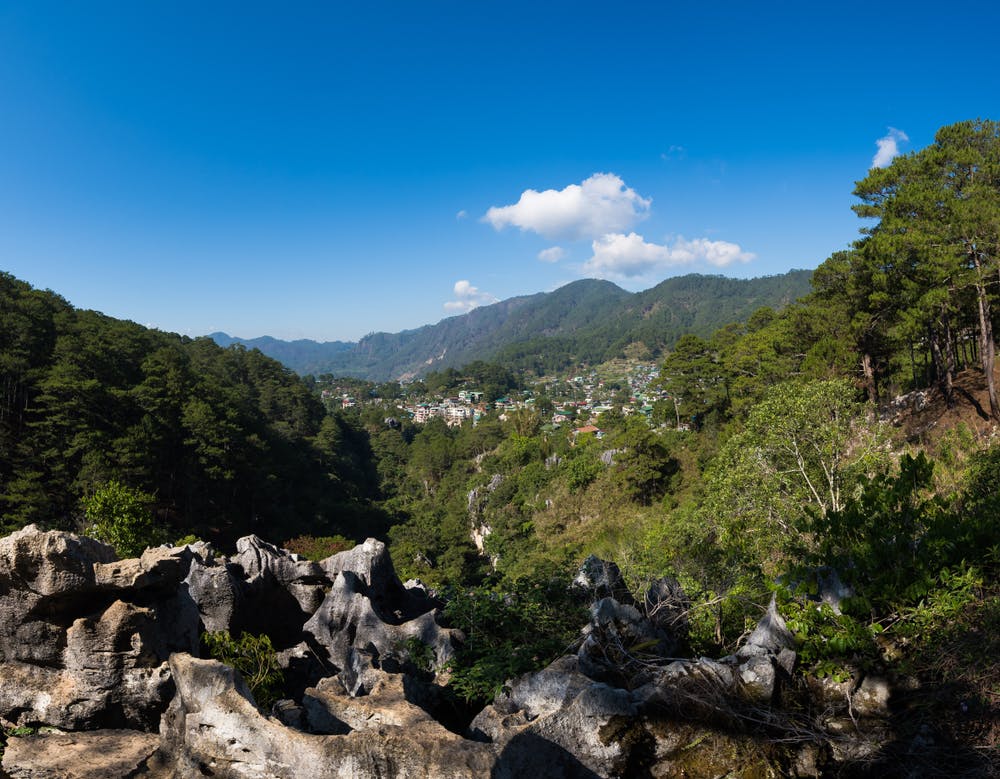 View of Echo Valley in Sagada