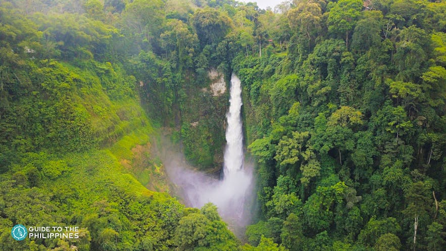 Second Waterfalls of Seven Falls in Lake Sebu, South Cotabato