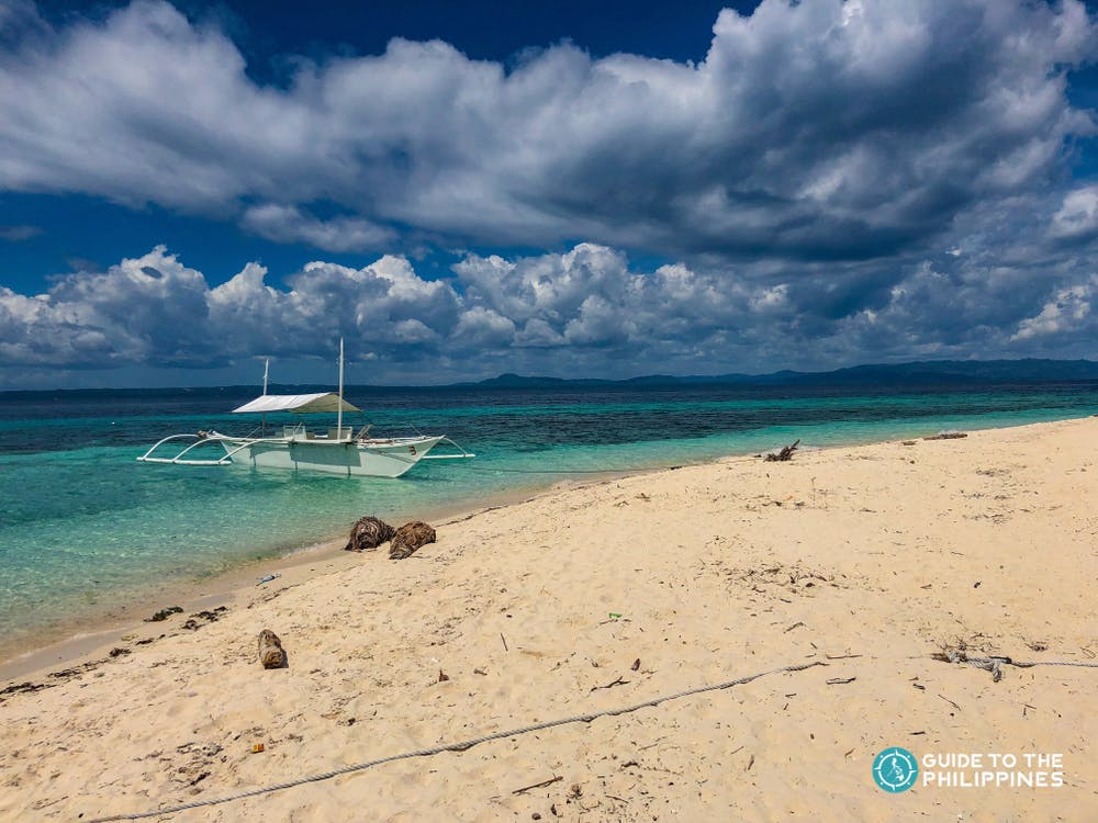 Beach at Pamilacan Island in Bohol