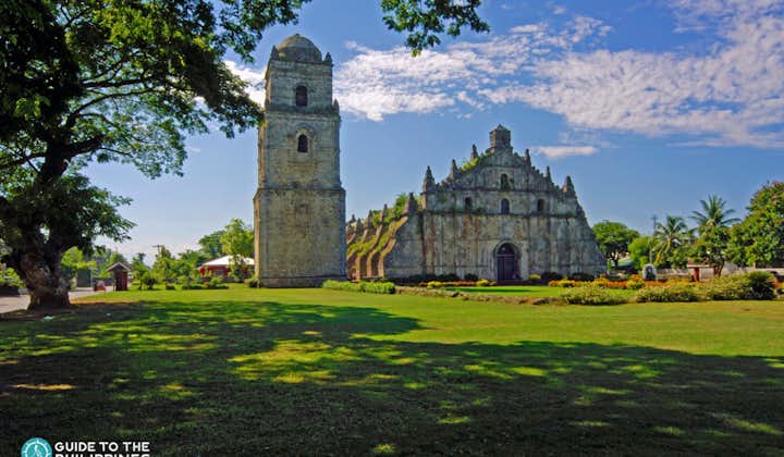 View of Paoay Church from afar in Laoag