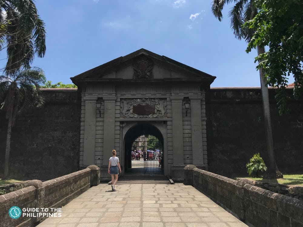 Exploring the walled city of Intramuros in Manila