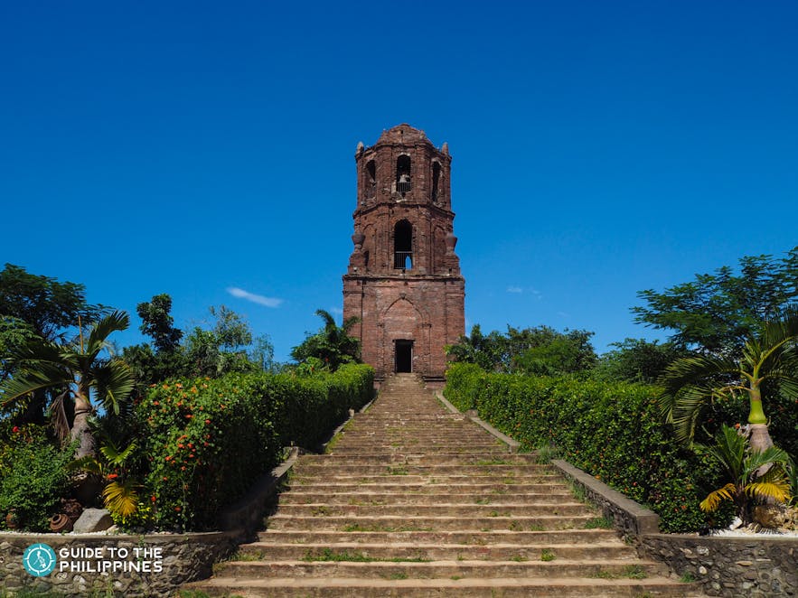 The Bantay Church Bell Tower sits atop a hill in Ilocos Sur