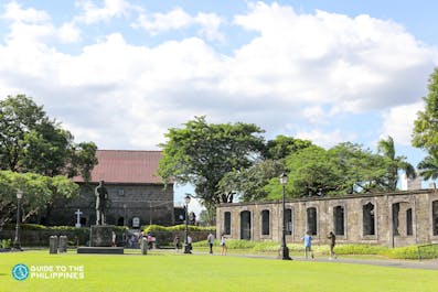 Park in Fort Santiago inside Intramuros