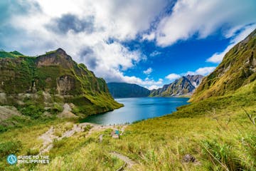 View of Mt. Pinatubo's crater lake at the summit.jpg
