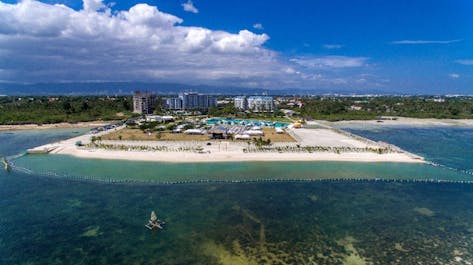 Aerial view of Solea Mactan Resort
