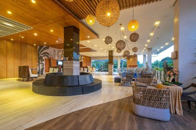 Lounge area at Solea Mactan Resort
