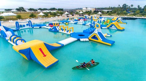 Enjoy the waterpark of Solea Mactan Resort