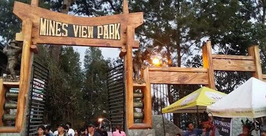 Entrance to Mines view Park in Baguio