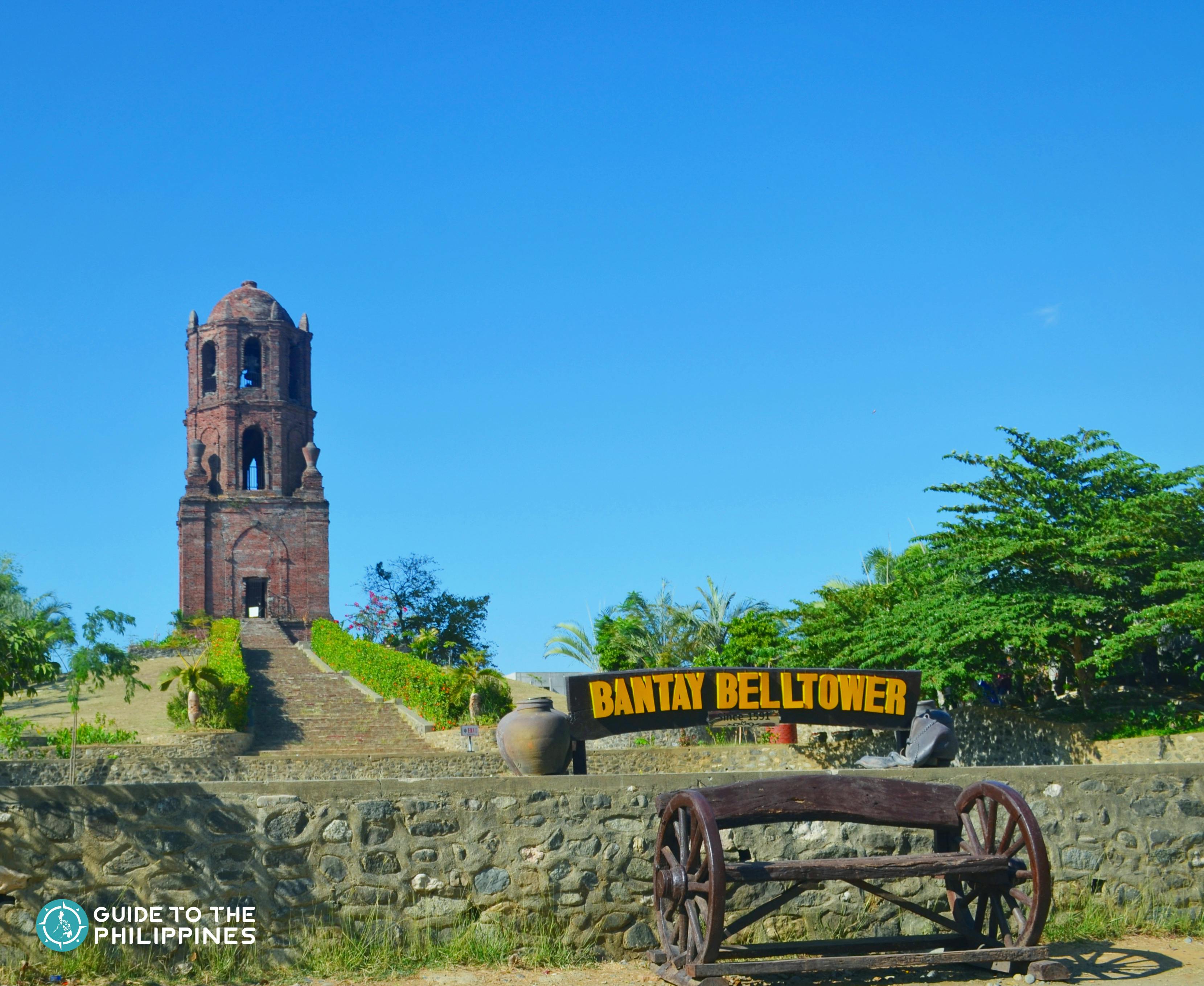 Tall structure of Bantay Watch Tower in Ilocos