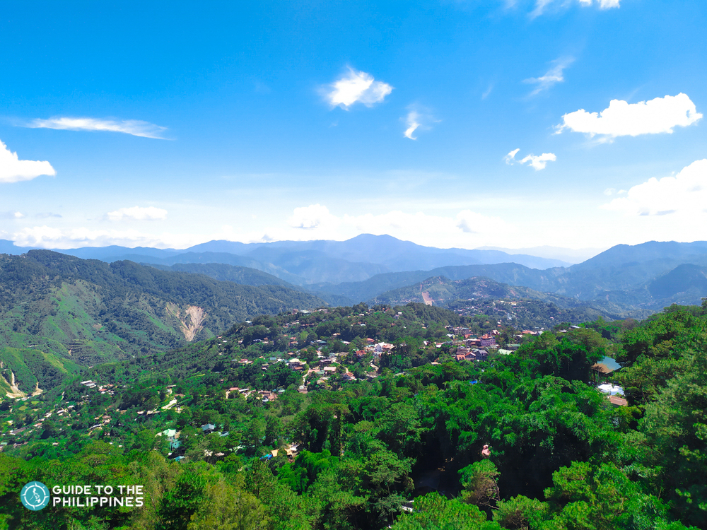 View from Mines View Park in Baguio