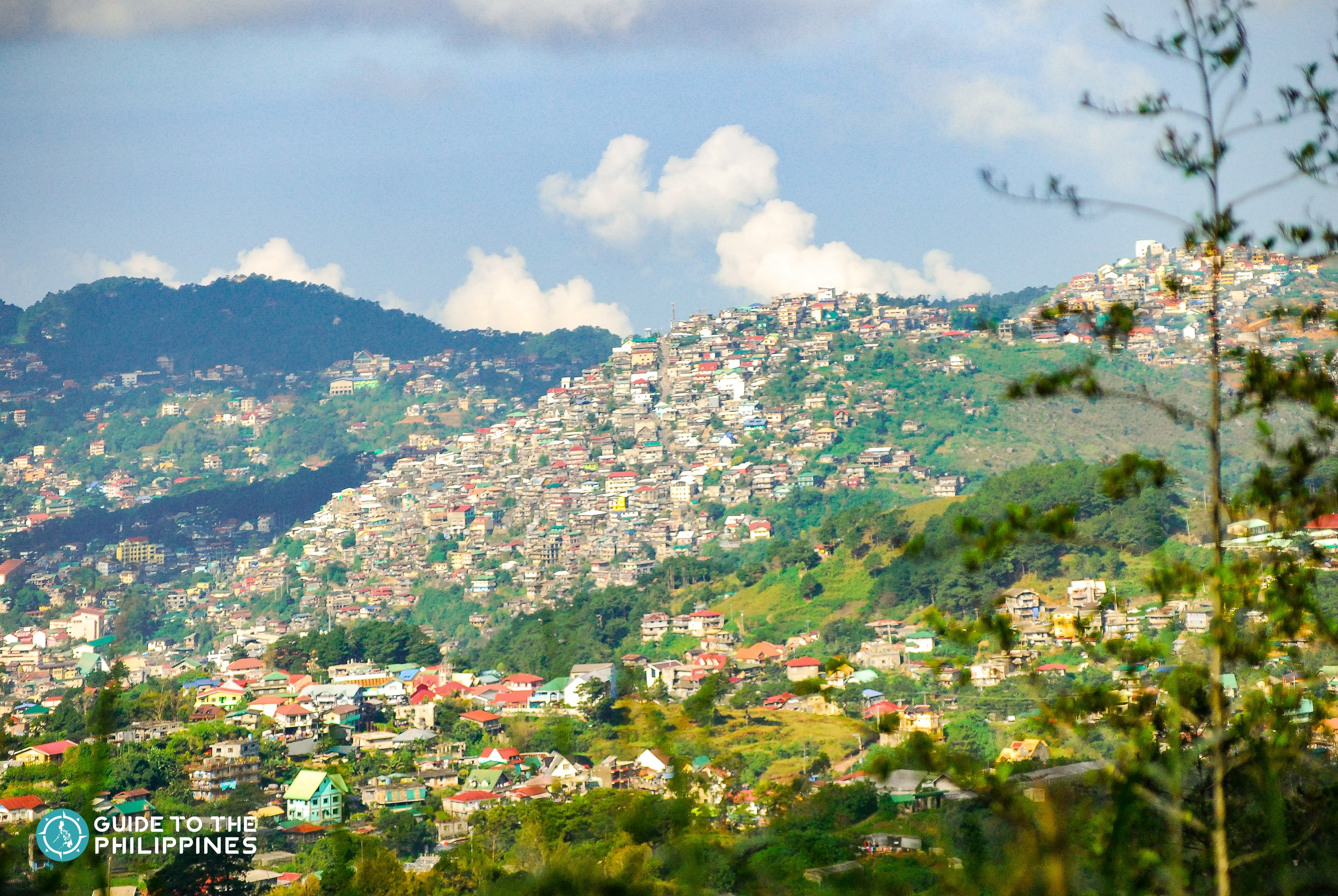 Scenic view from Mines View Park in Baguio City