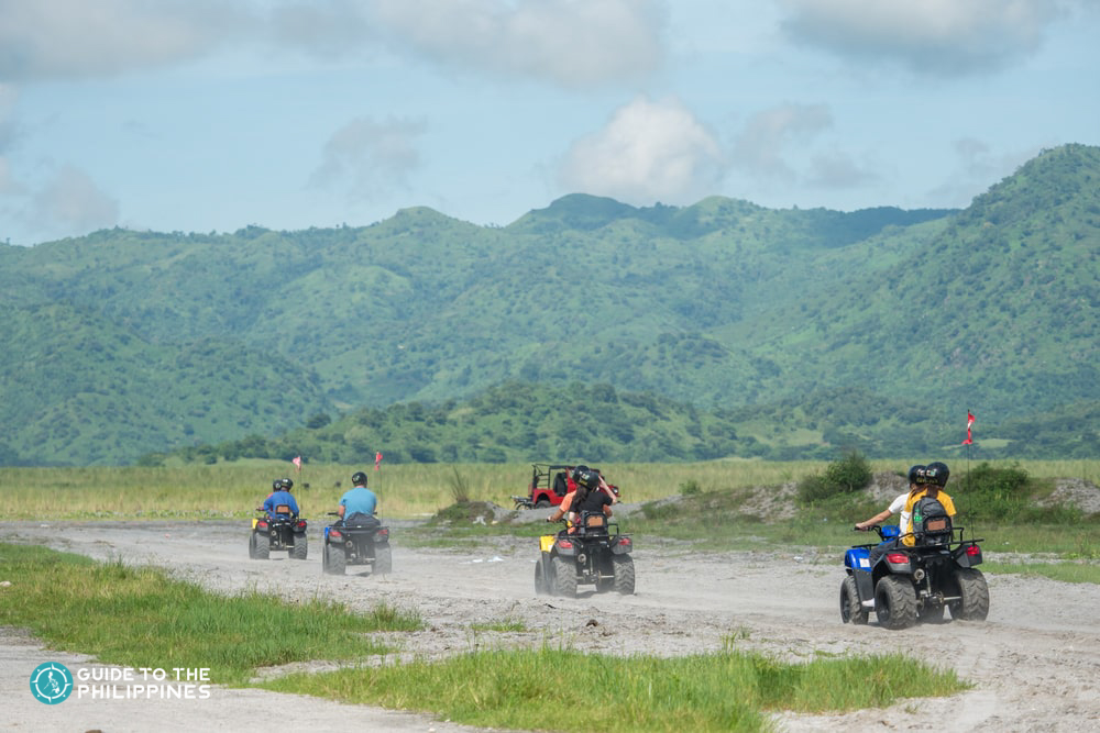 ATV ride in Mt. Pinatubo