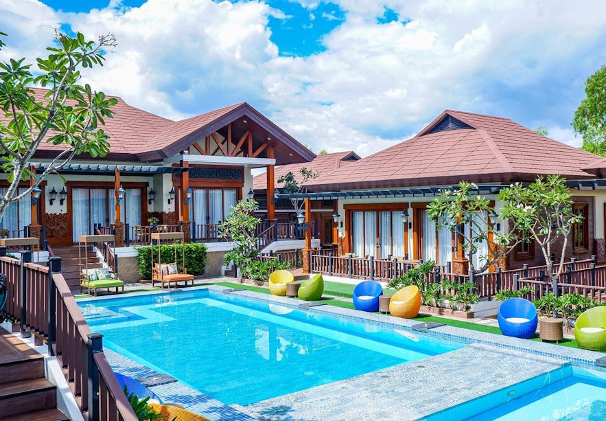 Poolside of Highland Bali Villas Resort and Spa