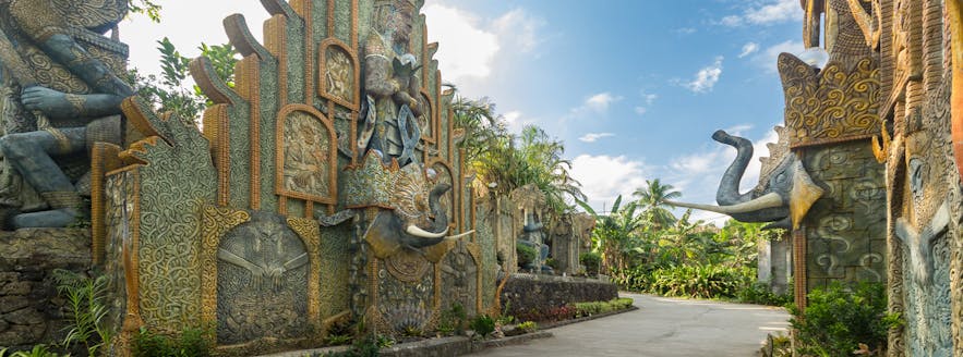The Elephant portal in Cintai Corito's Garden