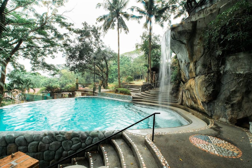 One of the pools in Cristina Villas Mountain Resort