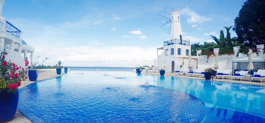 Camp Netanya Resort & Spa's seaside pool