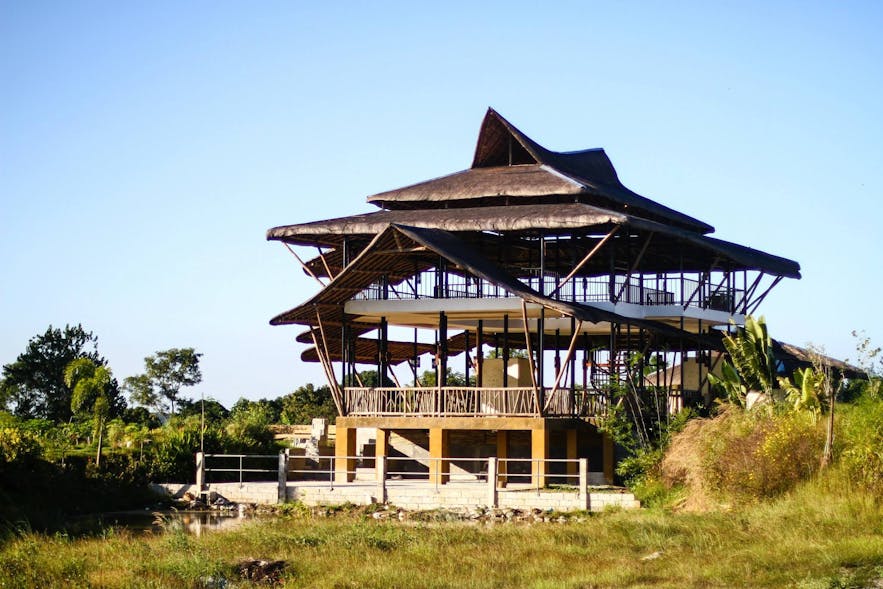 Bamboo palace in GK Enchanted Farm
