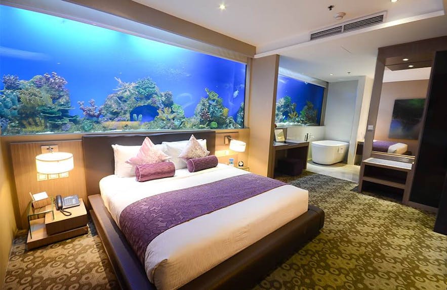 The Aqua Supreme suite in Hotel H2O