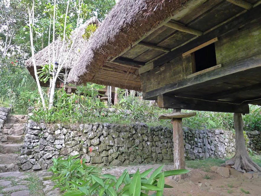 A traditional Ifugao hut in Native Village Inn, Banaue
