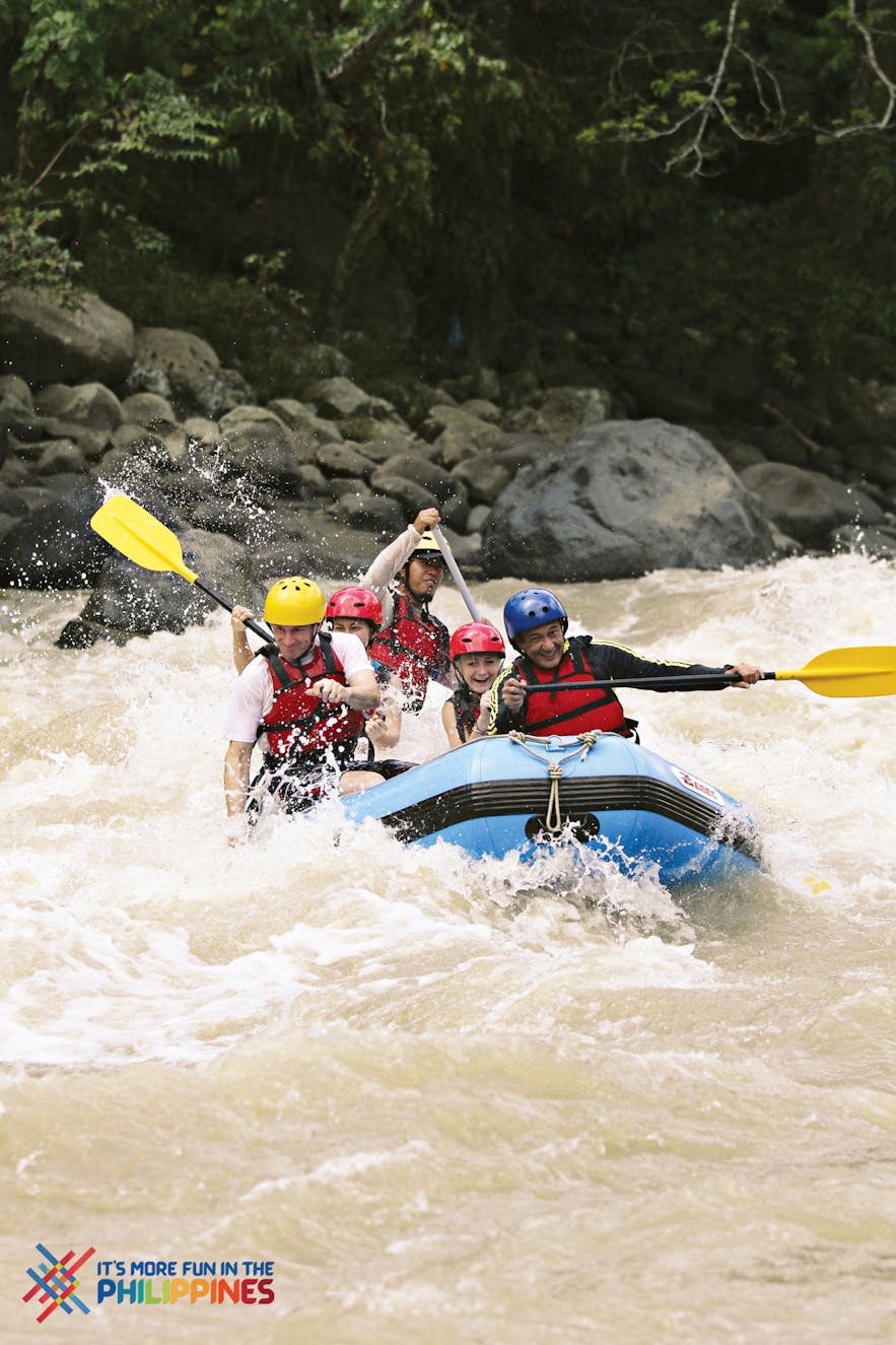 Whitewater rafting in Cagayan de Oro