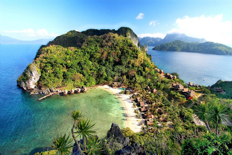 Aerial view of Cauayan Island Resort & Spa