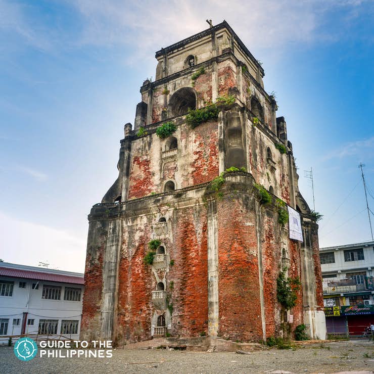 The Laoag Sinking Bell Tower in Ilocos