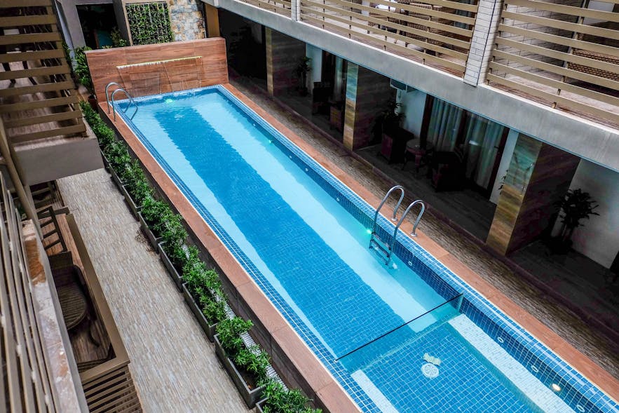 The Piccolo Hotel of Boracay's pool area