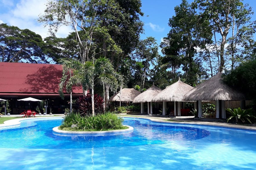 Calape Forest Resort's poolside