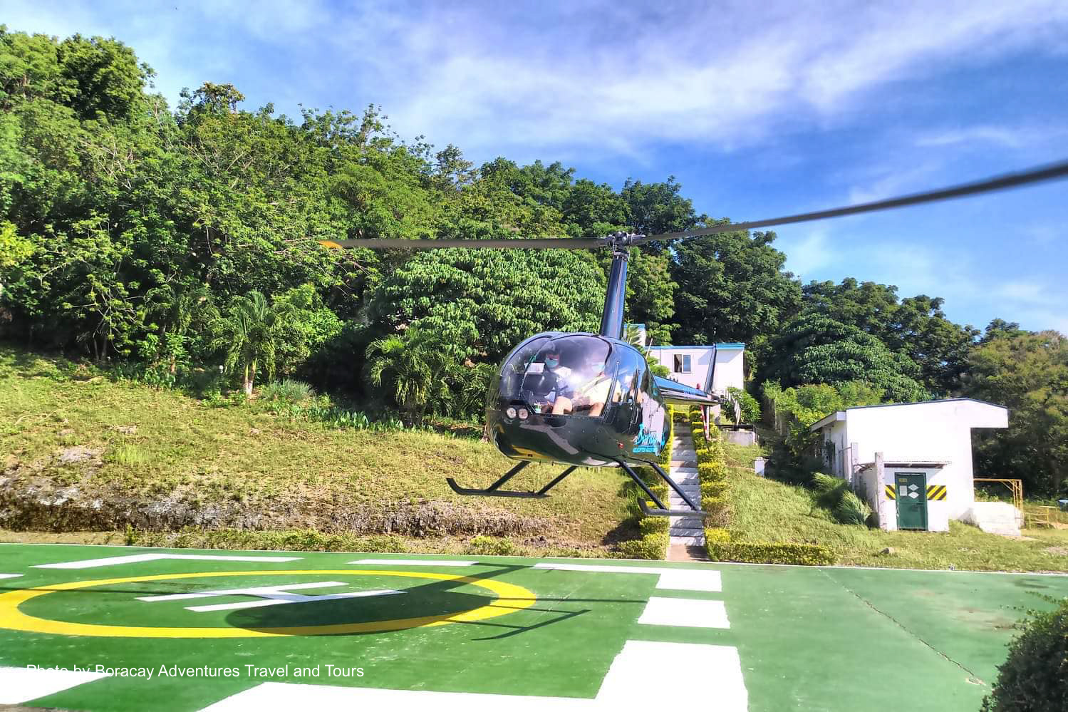Enjoy the Helicopter tour of Boracay Island