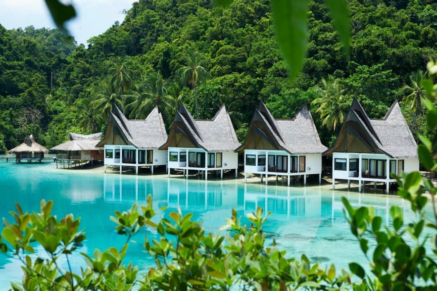 Club Tara Resort's water villas