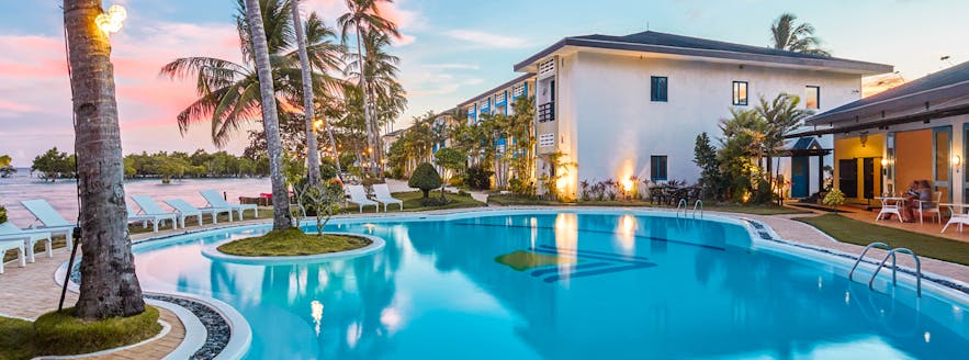 Microtel by Wyndham Puerto Princesa's poolside