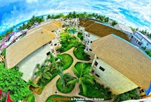 Aerial view of Ambassador in Paradise Boracay