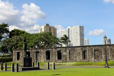 Fort Santiago inside the walled city of Intramuros