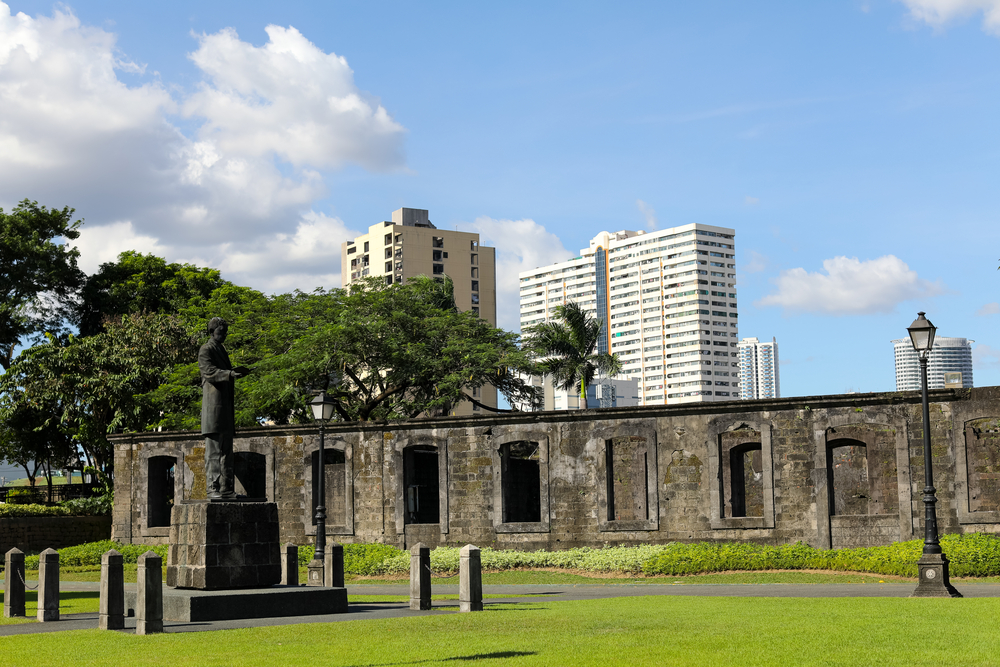 Fort Santiago inside the walled city of Intramuros