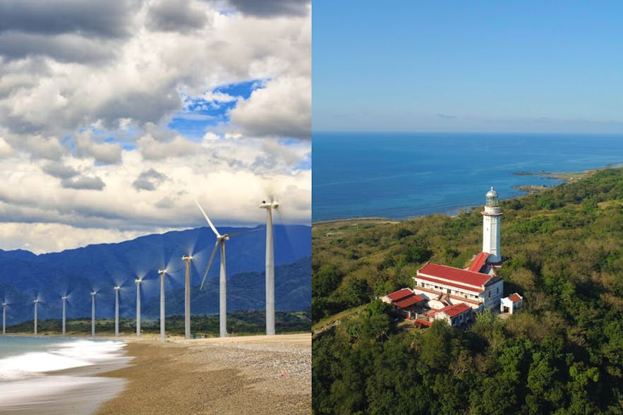 Bangui Windmills and Cape Bojeador Lighthouse