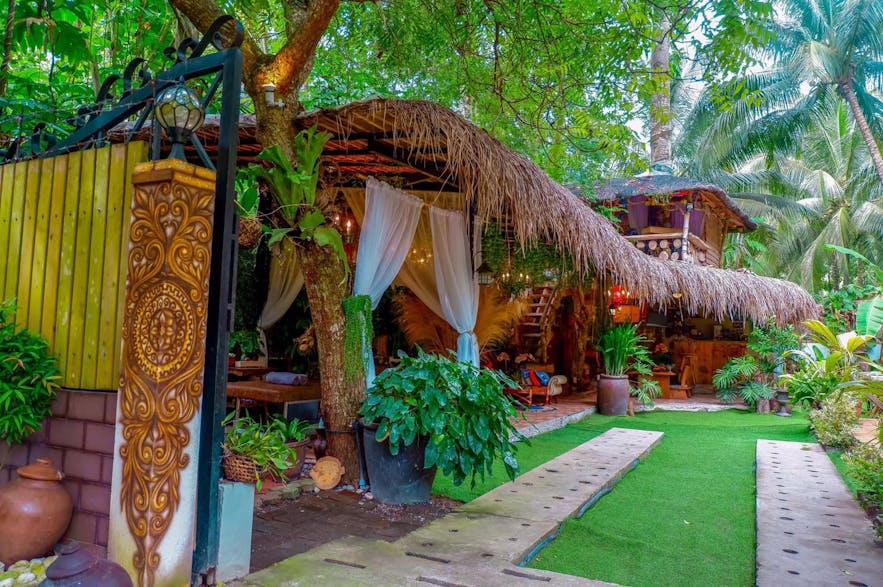 Lounge area of Indo Bali House