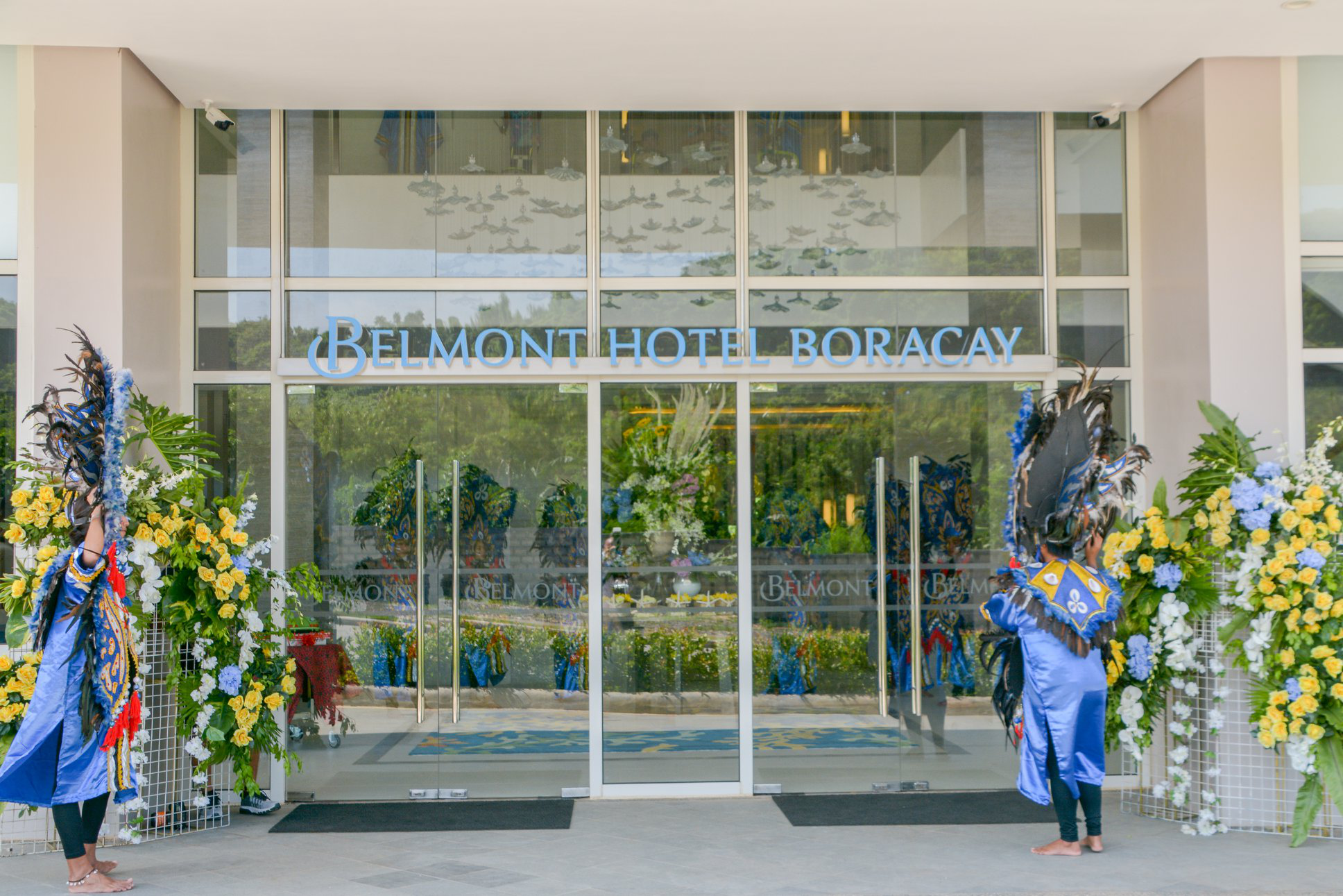 Facade of Belmont Hotel Boracay