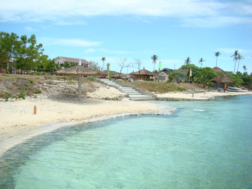 Shoreline of Higatangan Island