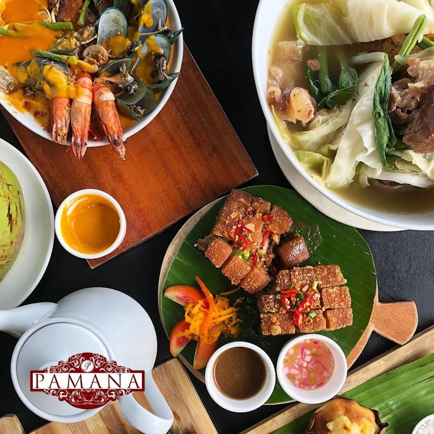 Pamana Restaurant's bagnet and other favorites