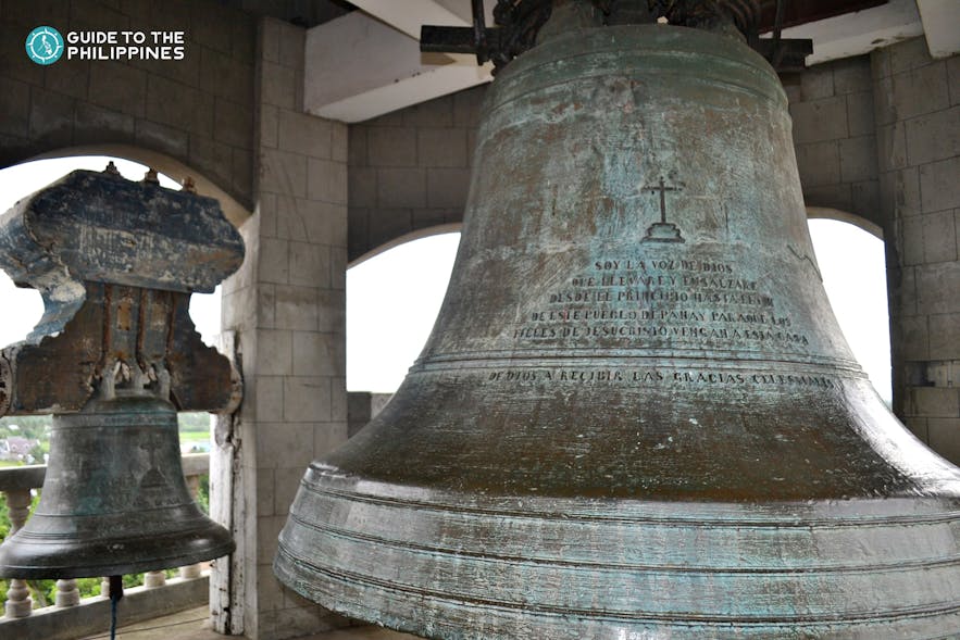 The biggest bell in Santa Monica Parish