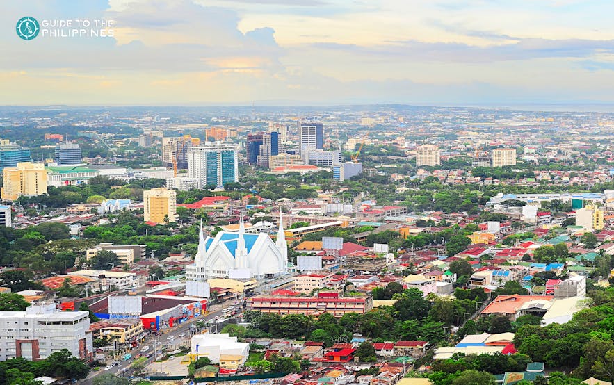 Aerial view of Cebu City