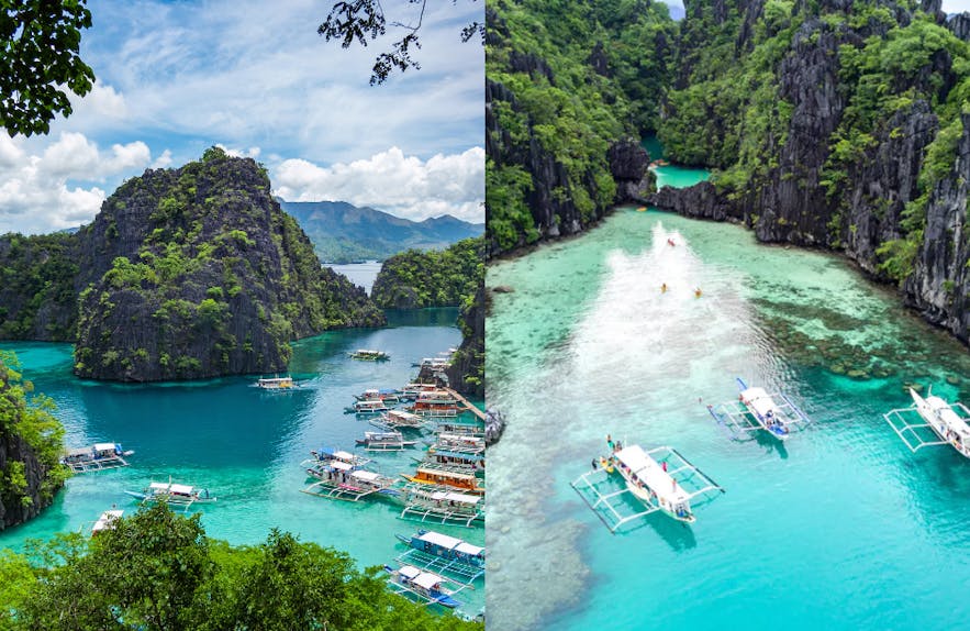 Island hopping attractions in Palawan Philippines