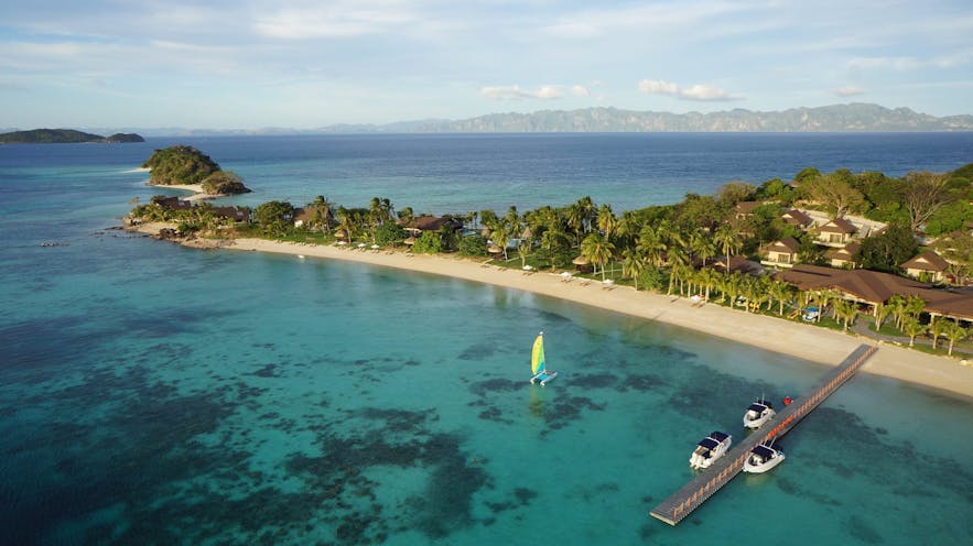 Aerial view of Two Seasons Coron Island Resort & Spa