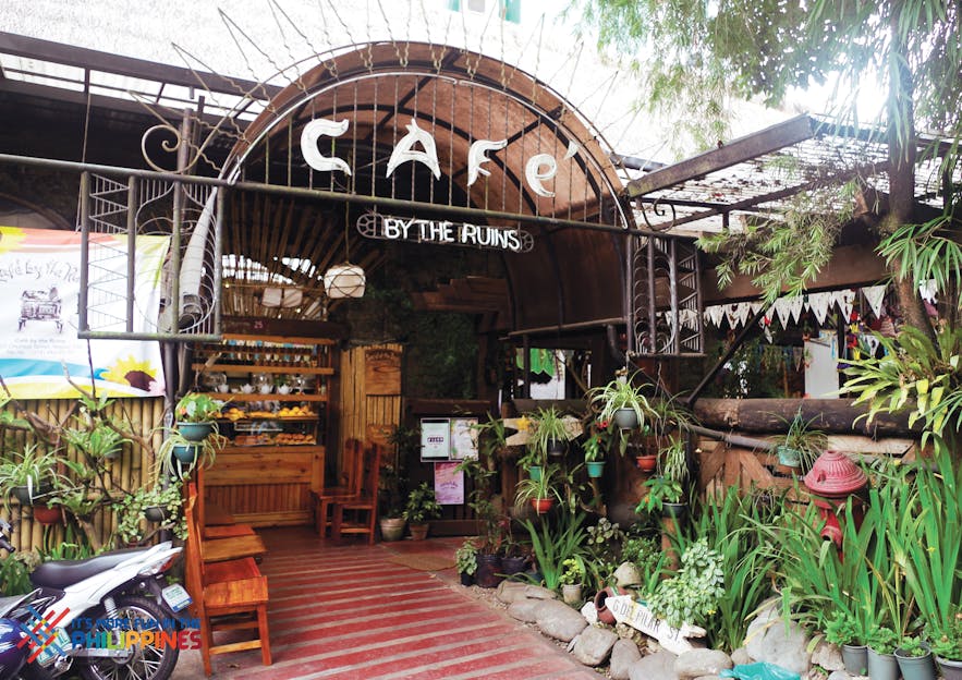 Entrance of Cafe by The Ruins