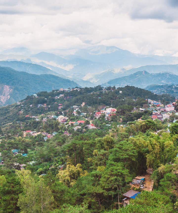 View from Baguio's Mines View Park